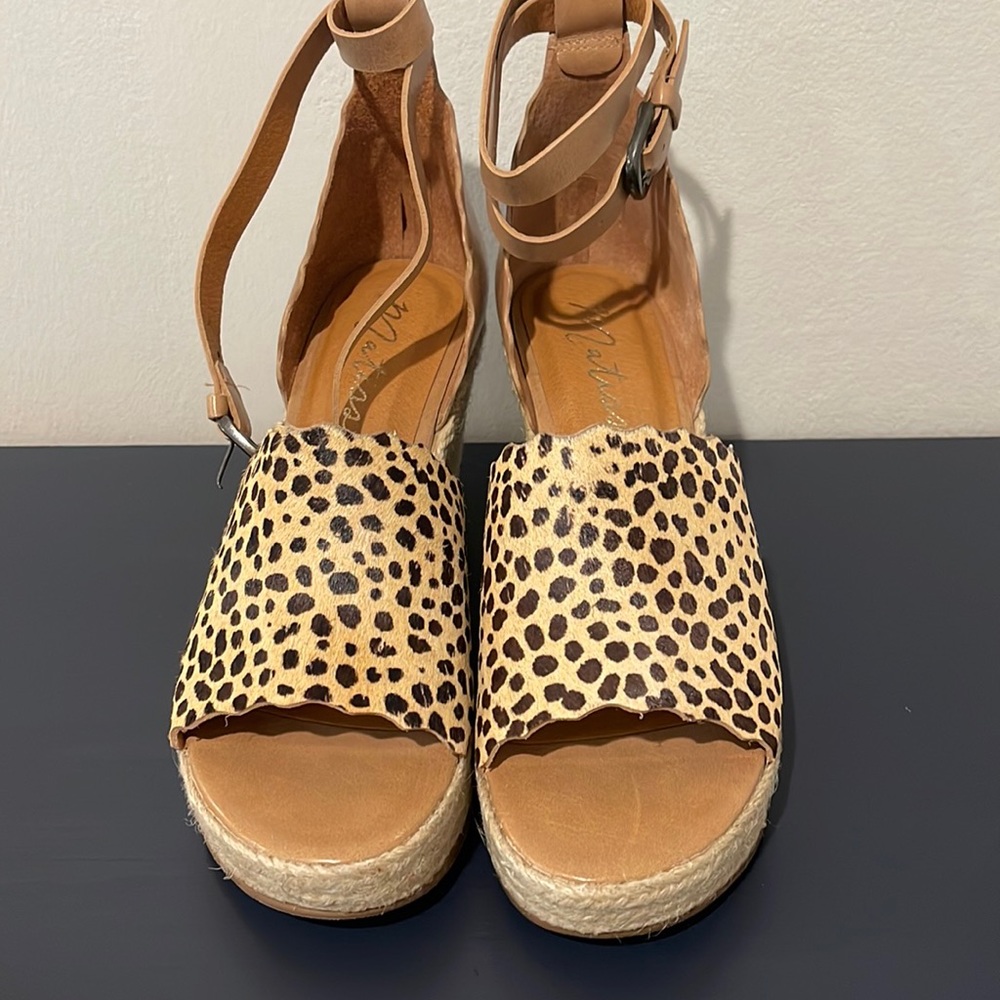 Matisse Roma Wedge Sandals Size 9